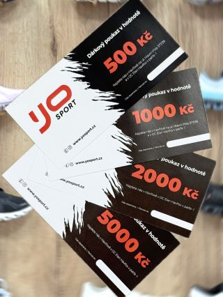 Dárkové poukázky můžete zakoupit jak na naší prodejně, tak i na e-shopu. 💌 Skvělý dárek pod stromeček ✨ #yosport #havirov...